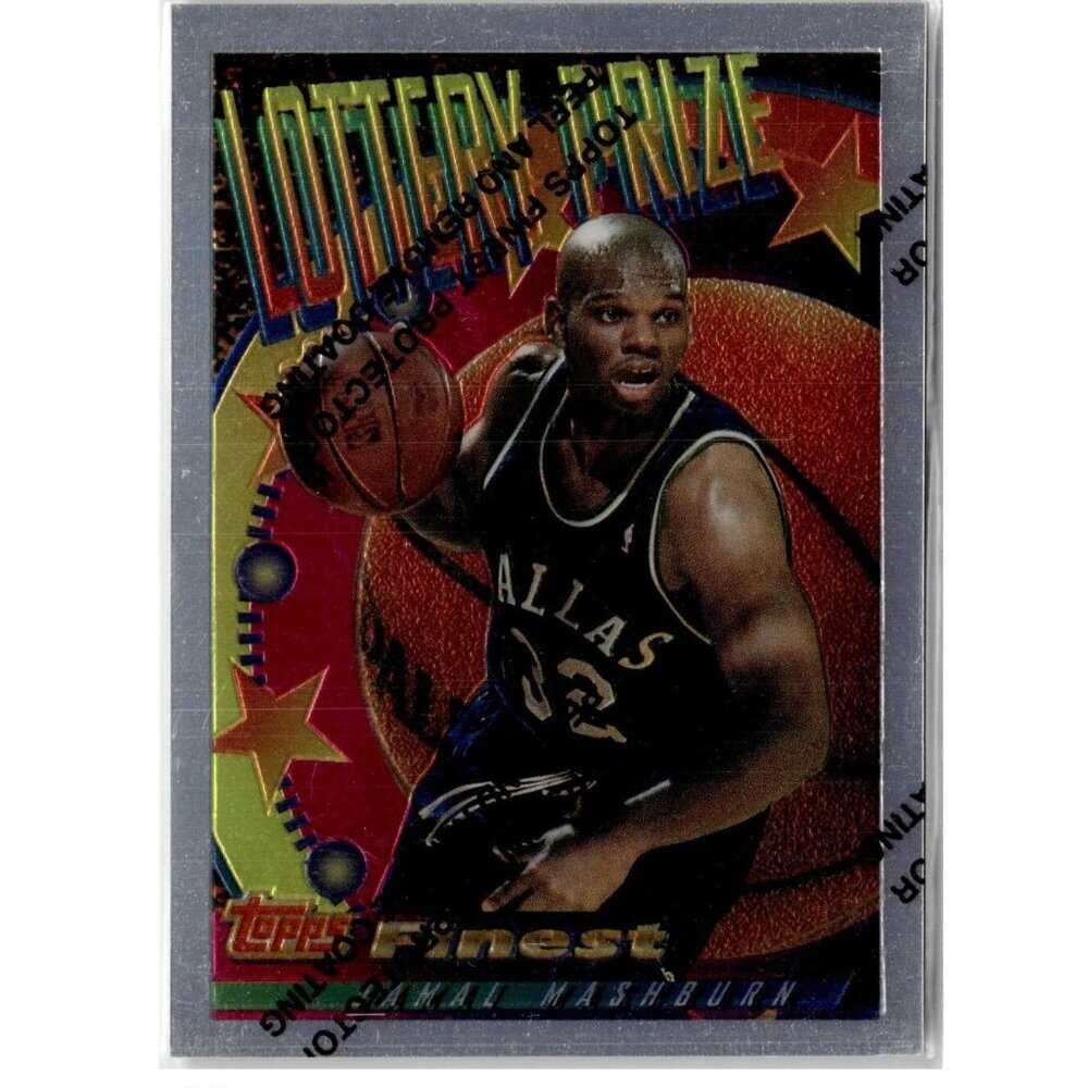 1994-95 Finest #LP21 Jamal Mashburn Lottery Prize Rookie Kentucky